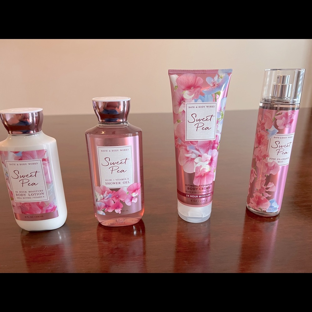 Bath & Body Works Sweet Pea Set